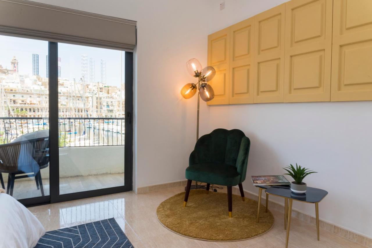 Vittoriosa' Seafront 2 Bed Highly Furnished Apartment Birgu Exterior foto
