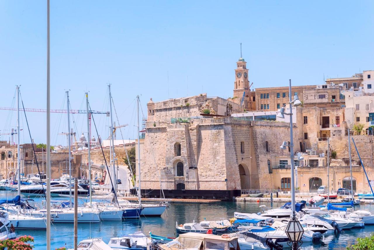 Vittoriosa' Seafront 2 Bed Highly Furnished Apartment Birgu Exterior foto